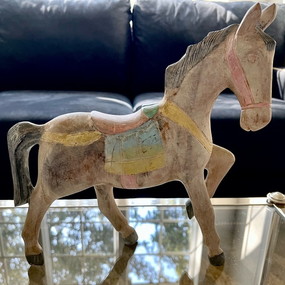 Beautifully patinaed male and female horse statue pair - Picture 7 of 11